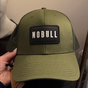 NWT Nobull Curved Brim Trucker Hat-Green